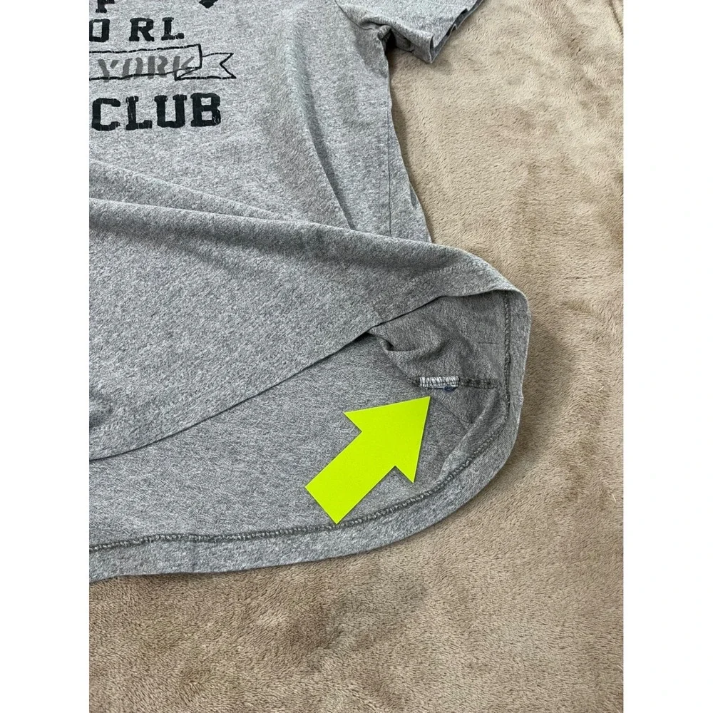 Polo Ralph Lauren Graphic T-Shirt Men's size Large Gray Custom Fit